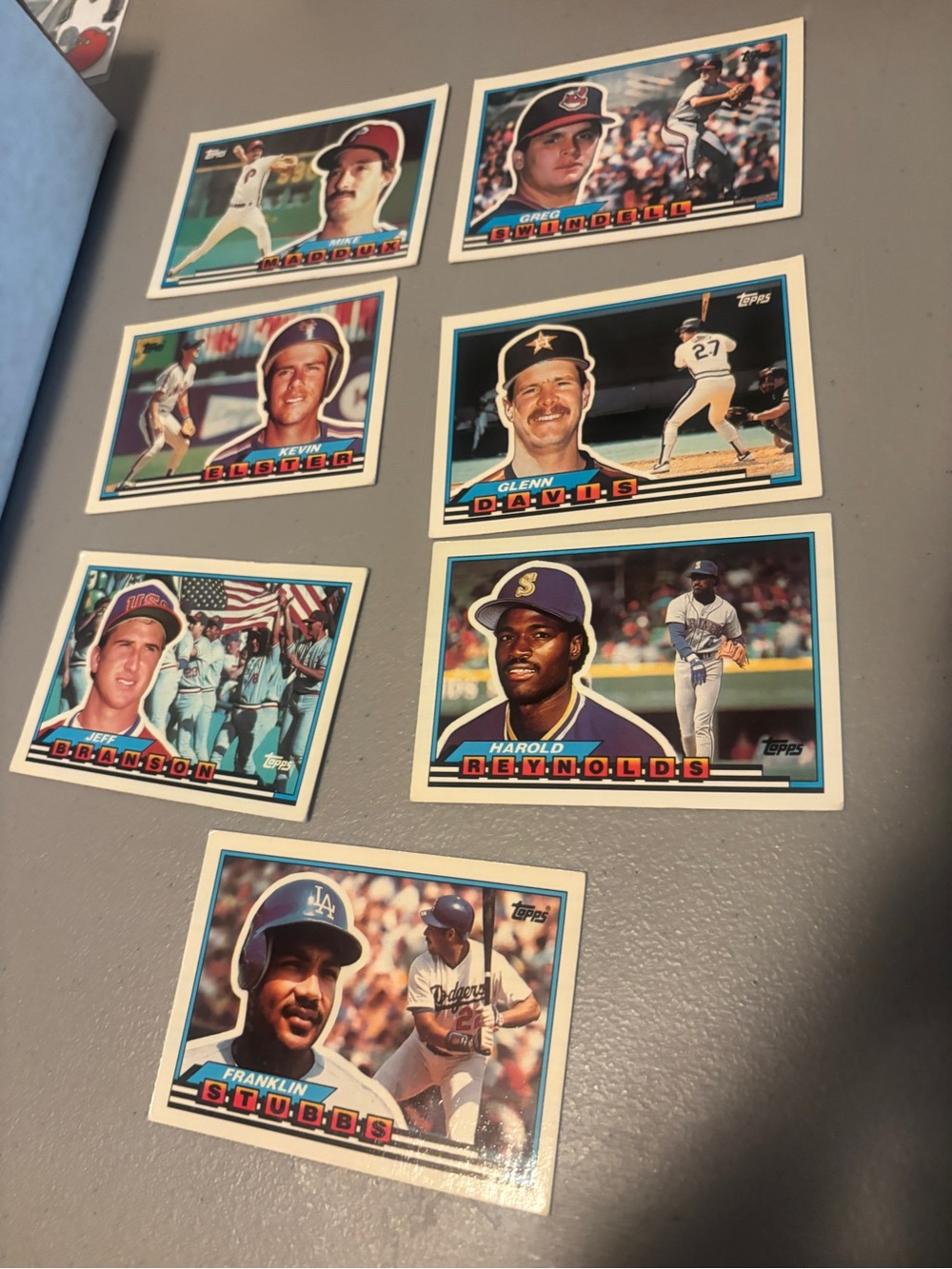 Vintage Baseball Card Lot - Multi Color 1989 Topps VG